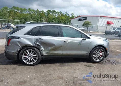 2025 Cadillac Xt5 Awd Sport from USA, damaged, VIN 1GYKNGRSXSZ135129